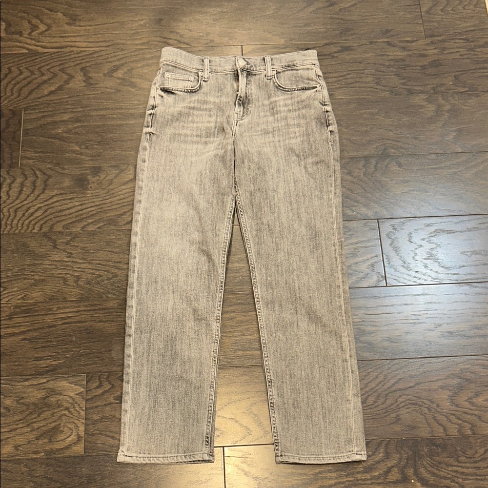Zara Men's Light Gray Straight Jeans